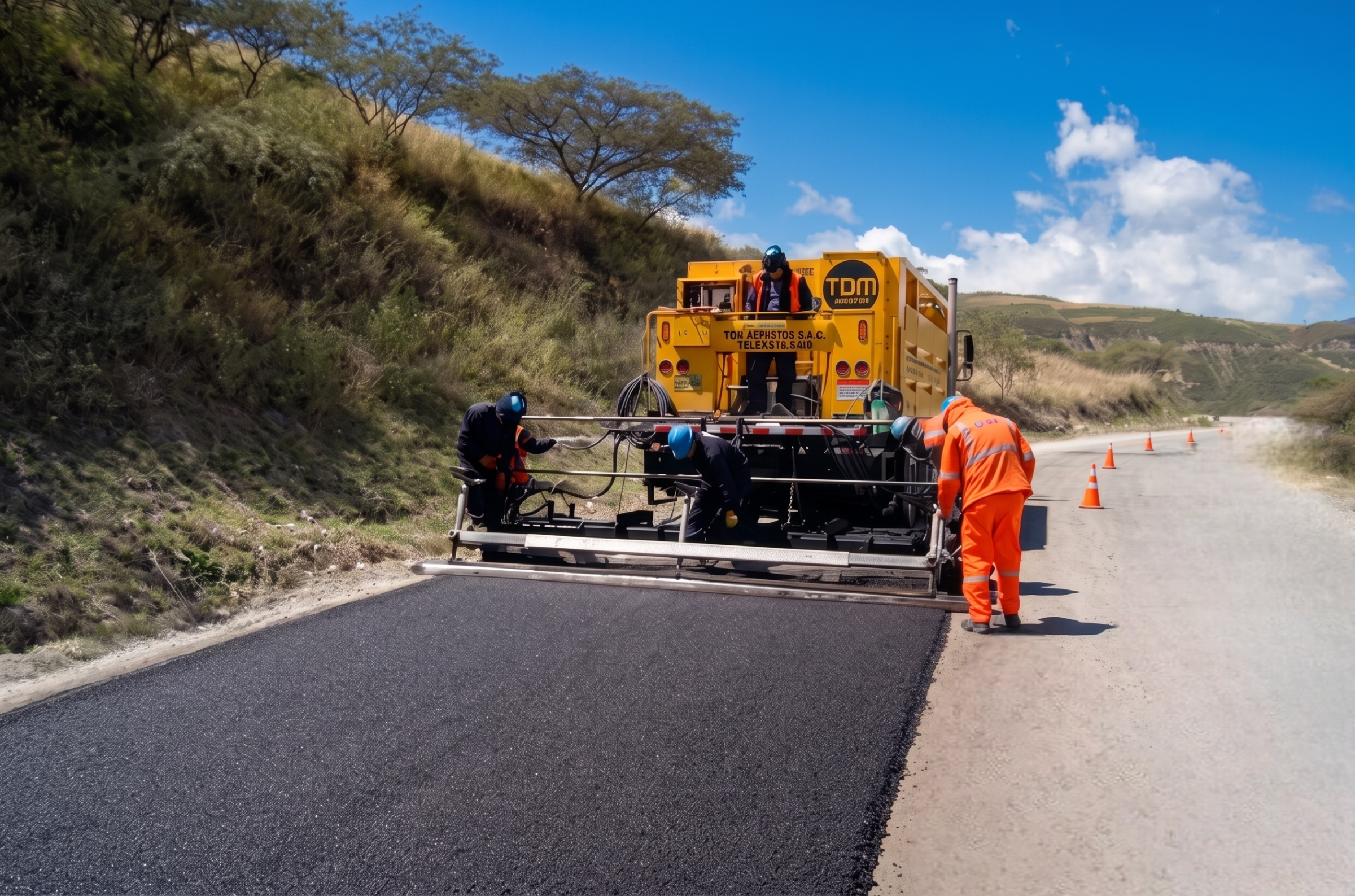 Slow-setting asphalt emulsion