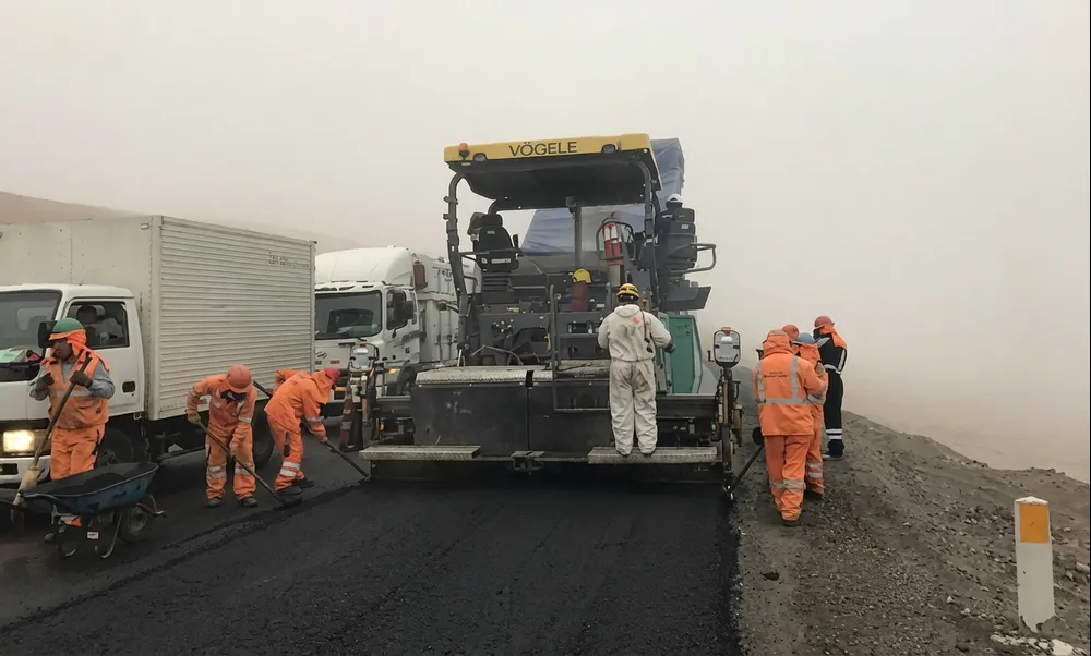 Pavimentación con mezclas asfálticas modificadas con polímeros 