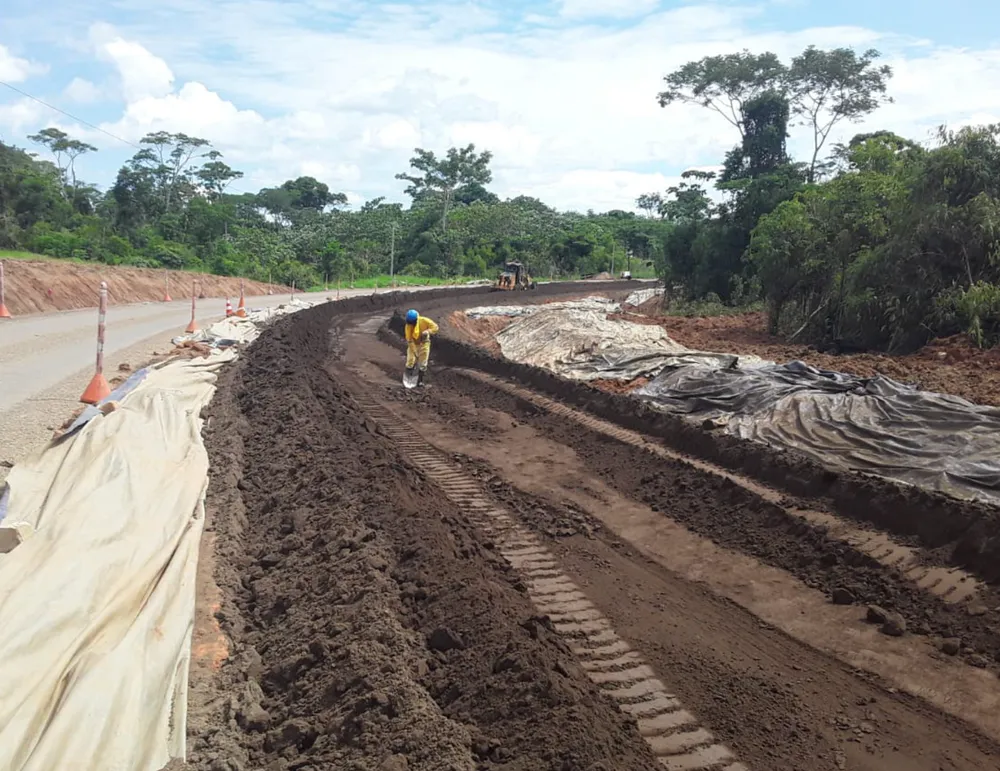 Emulsión asfáltica de rotura lenta