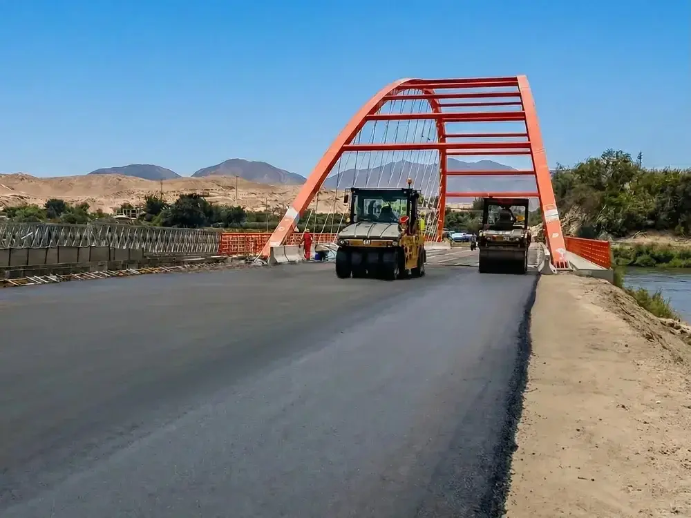 Construcción del nuevo Puente Montalvo