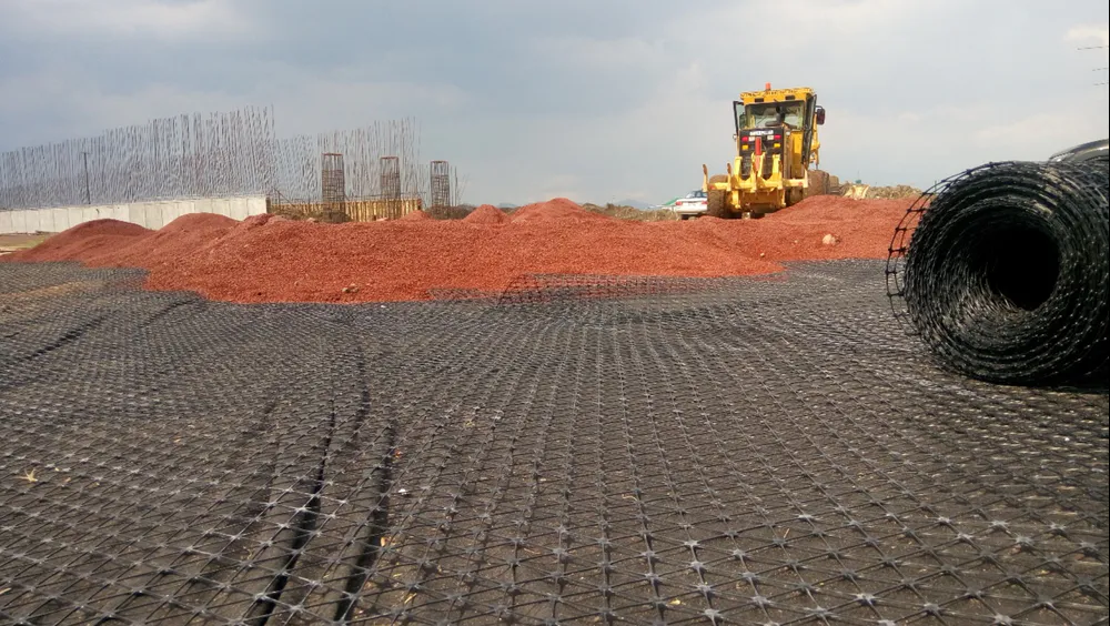 Geomallas multiaxiales para el Proyecto del Nuevo Aeropuerto Internacional (México)