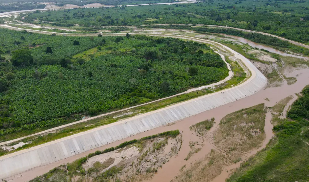 Defensa Ribereña Quebrada Corrales, Tumbes, Perú