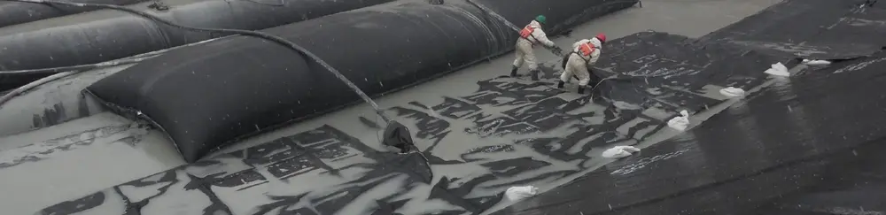 Desecación de lodos