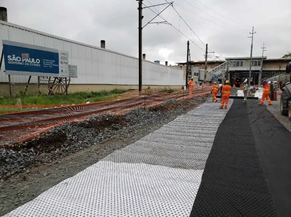 Restauración de la Estación Ferroviaria Francisco Morato - Línea 7 - Rubí – SP-2021, São Paulo, Brasil.