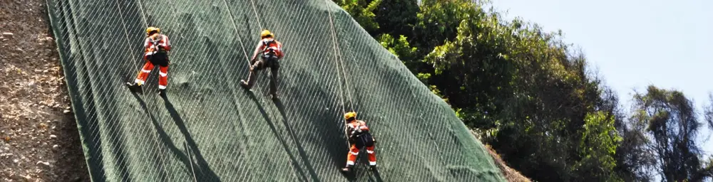 Estabilización de taludes