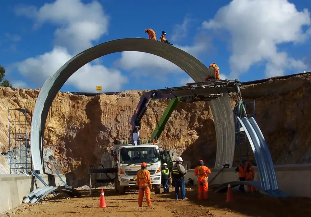 Estructura metálicas corrugadas