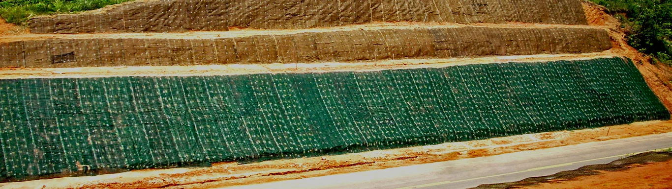 Mantas para control de erosión